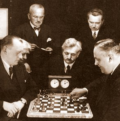 Alekhine and Lasker